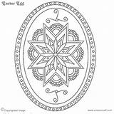 Printable Pysanky Coloring Pages  And Enjoyable Learning sketch template