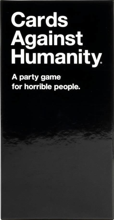 Cards Against Humanity Main Game Black/White BGZ1500 - Best Buy