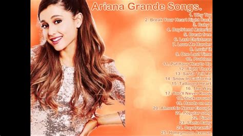 Ariana Grande - Best Songs / Hits 2015 - YouTube