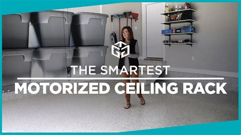 Motorized Garage Ceiling Storage Lift | Shelly Lighting