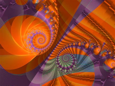 Fractal Art by Vicky, Orange Wallpaper | Fractal art, Orange wallpaper, Fractals