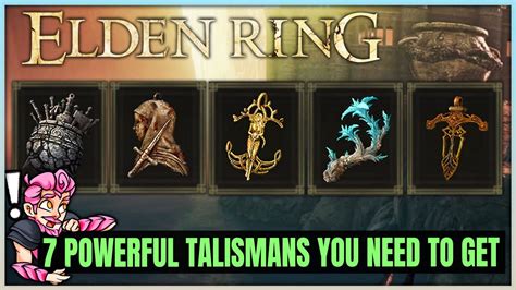 Elden Ring - 7 POWERFUL Hidden Talismans You Don't Want to Miss - Best ...