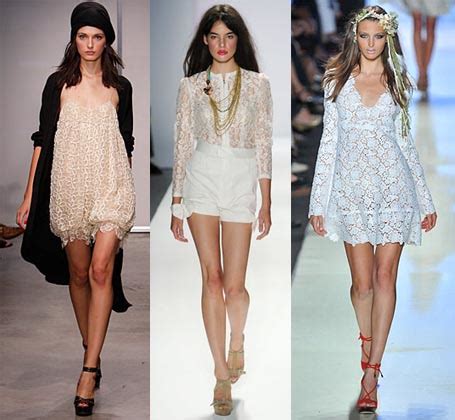 Spring 2009 Fashion Week Trend: Lace - Omiru: Style for All