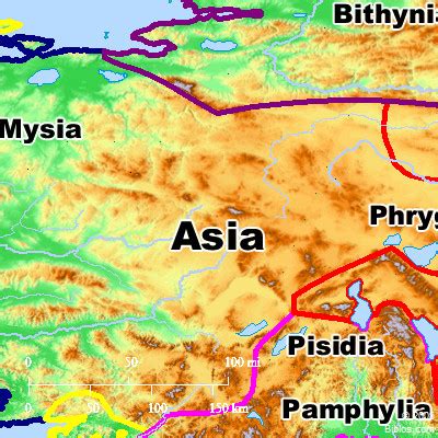 Biblical Map Of Asia