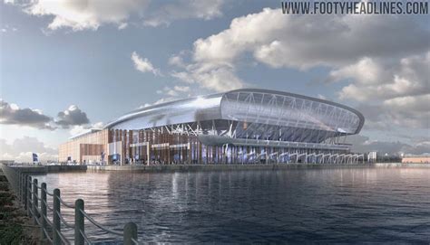 Everton Reveals Final New Stadium Design - Footy Headlines