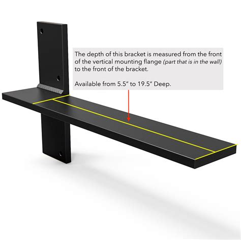 Floating Countertop Wall Bracket | Create a Floating Desk or Bar - IronSupports