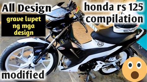 HONDA RS 125 FI |ALL DESIGN MODIFIED COMPILATION 2020 - YouTube