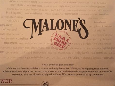 Malone's, Lexington - Restaurant Reviews, Phone Number & Photos ...