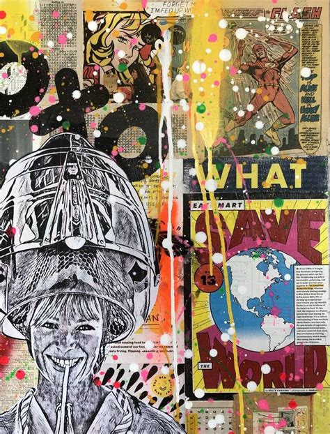 BBF- Mixed media pop culture Art Collage by Erika C Brothers | Saatchi Art