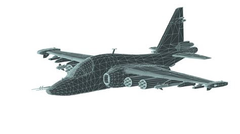 3D Sukhoi Su-25 Model - TurboSquid 1985846