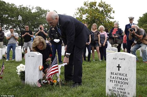 Chief of Staff John Kelly makes quiet visit to his son's grave site at ...