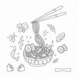 Chinese Food Coloring Page sketch template