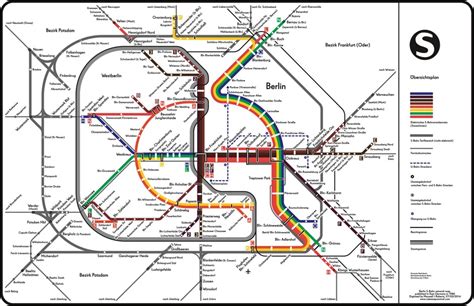 A Recreated S-Bahn Map From a Divided Berlin - Bloomberg