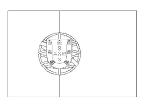 Flag of Portugal Printable coloring page - Download, Print or Color ...