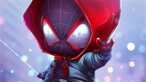 HD wallpaper: Spider-Man, Chibi, Marvel Comics | Wallpaper Flare