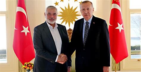 Hamas leader Haniyeh to have talks with Erdoğan - Turkish Minute