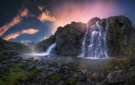 Beautiful Waterfall Wallpaper,HD Nature Wallpapers,4k Wallpapers,Images ...