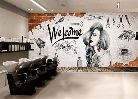 3D Beauty Salon WGN73 Wallpaper Mural Decal Mural Photo | Etsy India