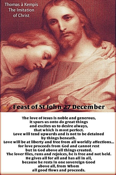 Quote/s of the Day – 27 December – St John the Beloved – AnaStpaul