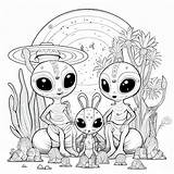 Alien Adult Coloring Pages & coloring Book 6000  sketch template
