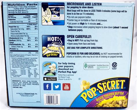 Pop Secret Premium Popcorn, 30 ct — Goisco.com