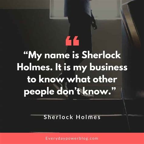 30 Sherlock Holmes Quotes About Mystery (2021)