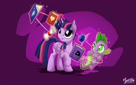 Twilight Sparkle and Spike 2 by mysticalpha on DeviantArt