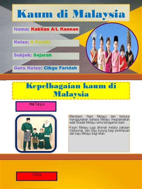 Buku Skrap Kaum Di Malaysia | PDF