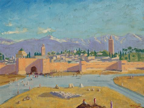 Rare Winston Churchill paintings of historic mosque, cathedral up for ...