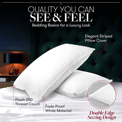 Beckham Hotel Collection Pillows for Sleeping - Set of 2