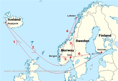 Catch the aurora AGAIN - 12D11N Iceland + Norway itinerary - :: When She Travels The World