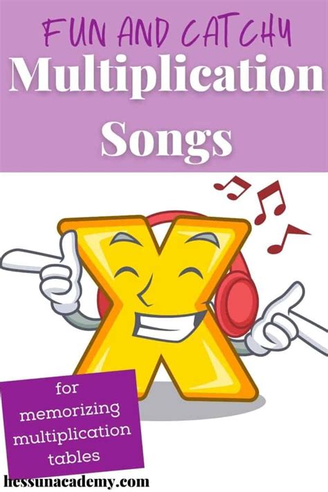 The Best Collection of Multiplication Songs | Multiplication songs, How ...