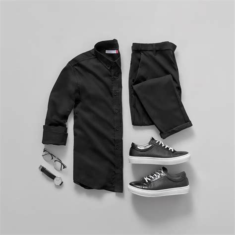 Essentials by jeromeguerzon Mens Business Casual Outfits, Casual Wear For Men, Stylish Mens ...