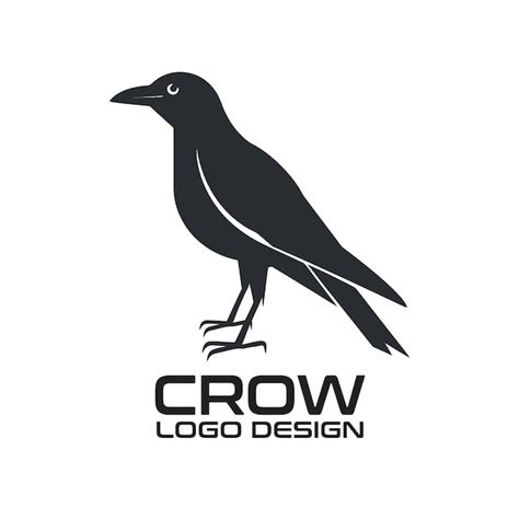 Premium Vector | Crow Vector Logo Design