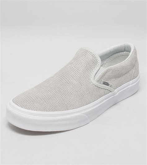 Vans Rubber Slip On Women's in Gray - Lyst