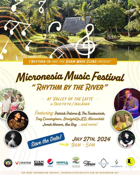 MICRONESIA MUSIC FESTIVAL…RHYTHM BY THE RIVER