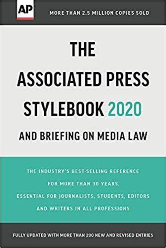 Associated press stylebook – Artofit