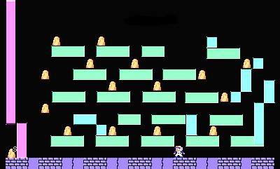 Super Lode Runner/Levels 36 - 40 — StrategyWiki | Strategy guide and ...