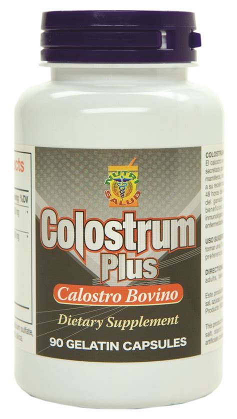 Colostrum Capsulas de Calostro Bovino. Aumenta las defensas y sistema ...