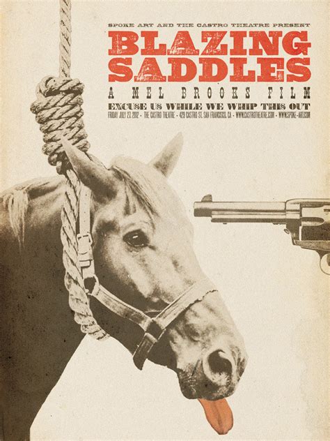 South Florida Filmmaker |Classic Movie Poster REDUX: Blazing Saddles [1974] - South Florida ...