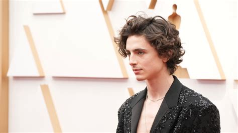 Timothée Chalamet Brings Meme-Centric Formalwear to the Oscars | GQ