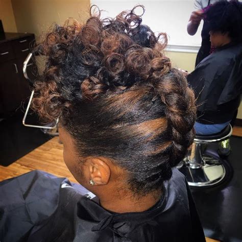 50 Updo Hairstyles for Black Women Ranging from Elegant to Eccentric | Braided hairstyles updo ...