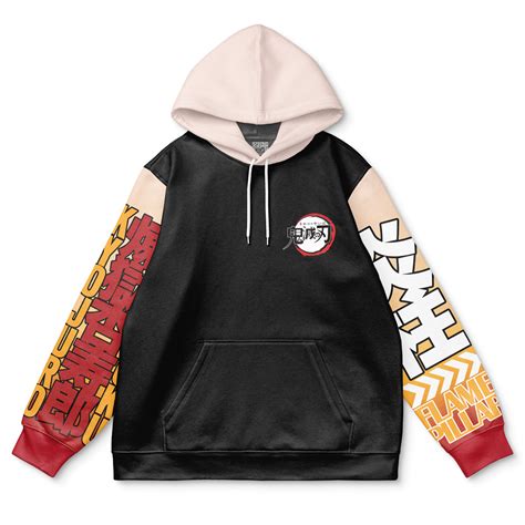 Animefansite Kyojuro Rengoku V2 Demon Slayer Streetwear Hoodie ...