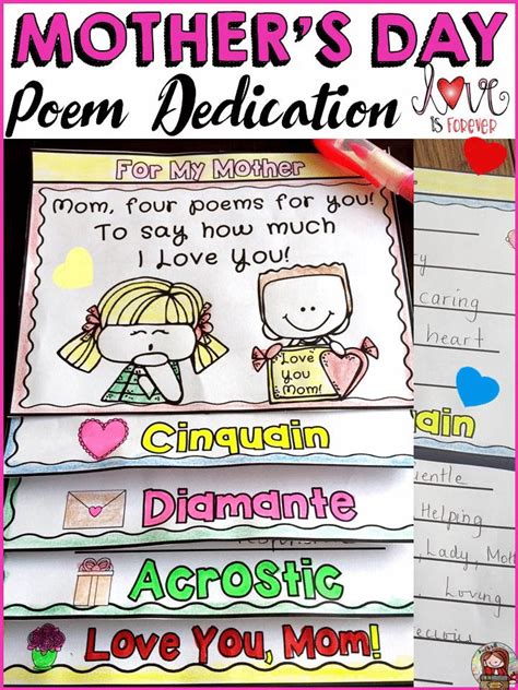 MOTHER'S DAY: POEM FLIPBOOK DEDICATION Flowers fade and chocolates ...