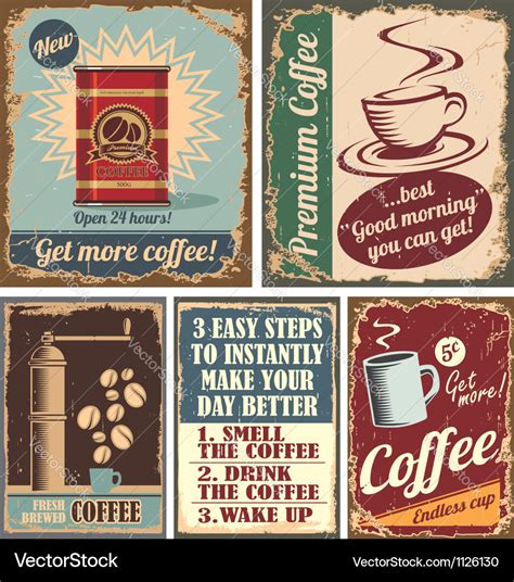 Vintage Coffee Poster – Goresan