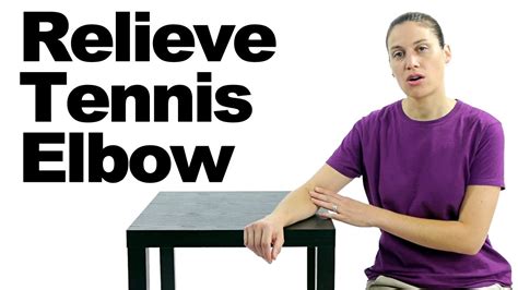 10 Best Tennis Elbow Exercises & Stretches - Ask Doctor Jo - YouTube