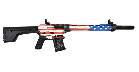 Typhoon Defense F12 Sport 12 Gauge Semi-Automatic Shotgun with American Flag Finish | Sportsman ...