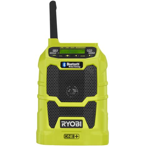 Ryobi Cordless Bluetooth Radio 18V ONE+ Body Only R18R-0