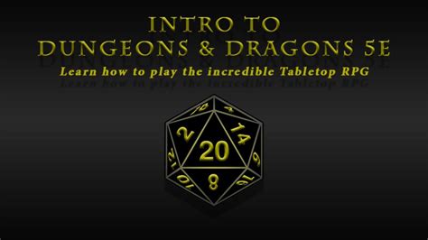 Play Dungeons & Dragons 5e Online | Intro to Dungeons & Dragons 5e