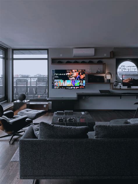 Best Gaming Entertainment Centers & TV Stand Setup Ideas | Gridfiti ...